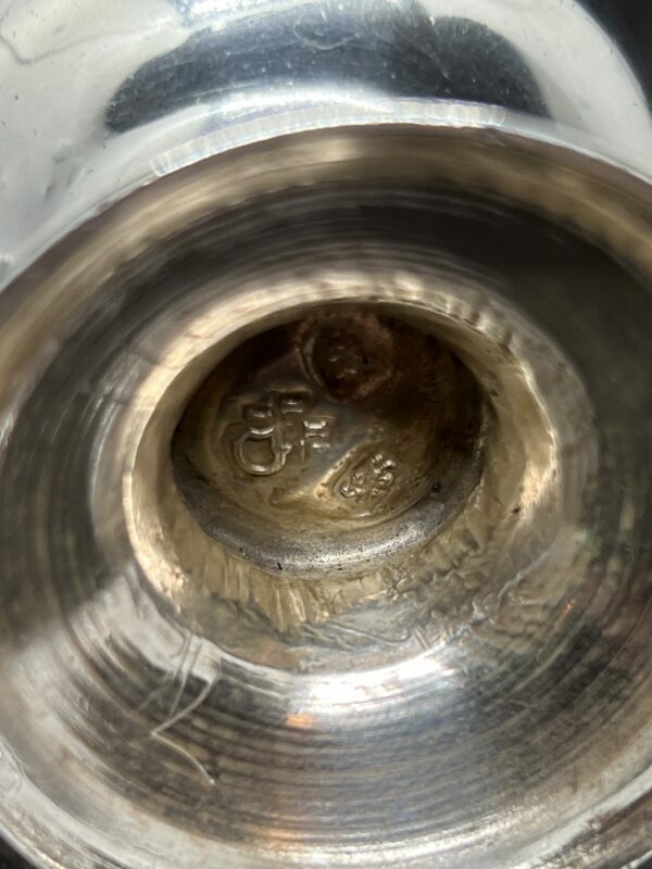 18th century silver sugar sifter by jabez daniell and James mince - Image 3