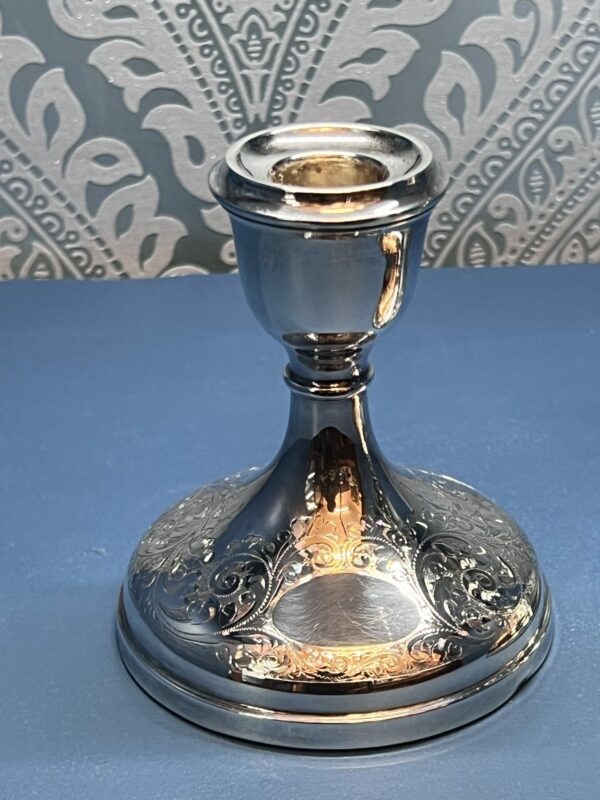 Charles s green candlesticks - Image 2