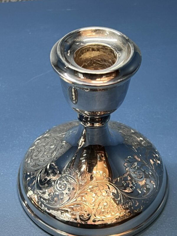 Charles s green candlesticks - Image 5