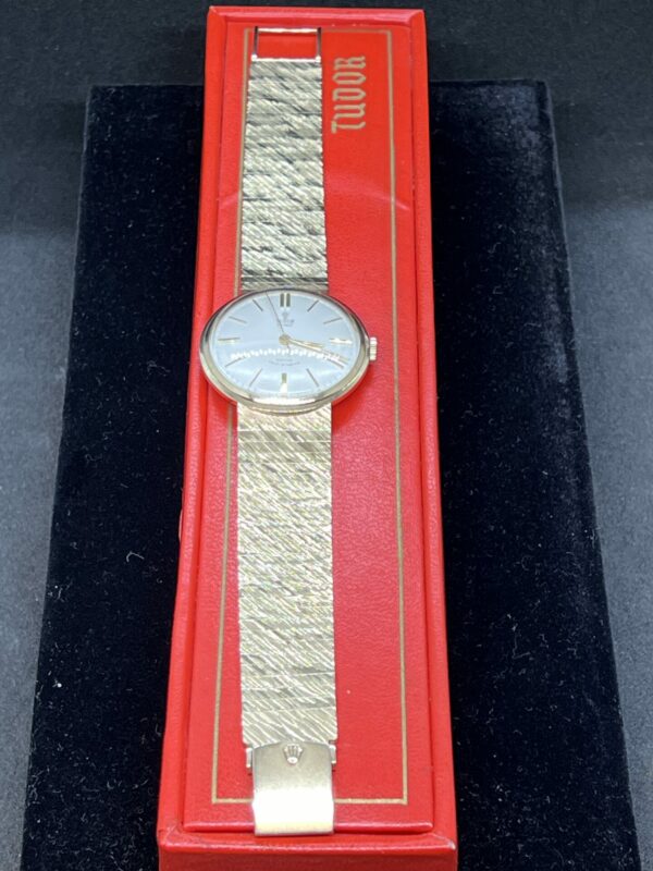 Rare 9ct gold Tudor prince rotor self-winding watch - Image 2