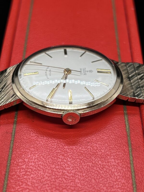 Rare 9ct gold Tudor prince rotor self-winding watch - Image 7