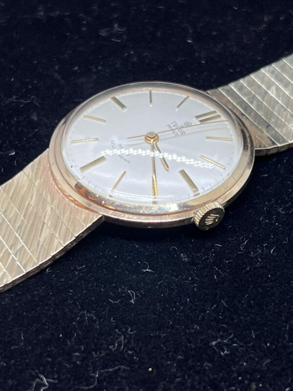 Rare 9ct gold Tudor prince rotor self-winding watch - Image 9