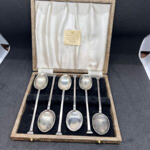 Set of mappin and Webb silver teaspoons
