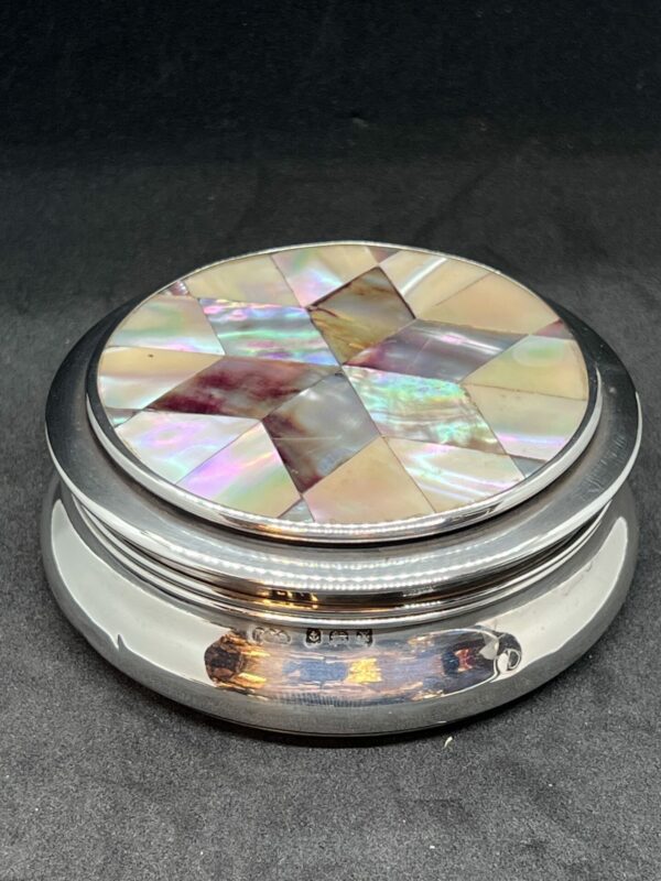 Edwin Joseph Houlston silver trinket box