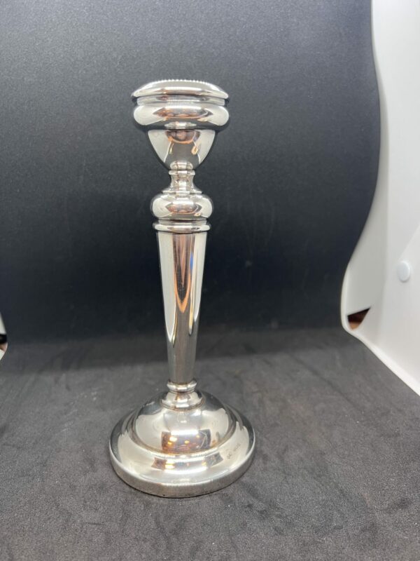 Sanders and mckenzie Birmingham silver candlestick