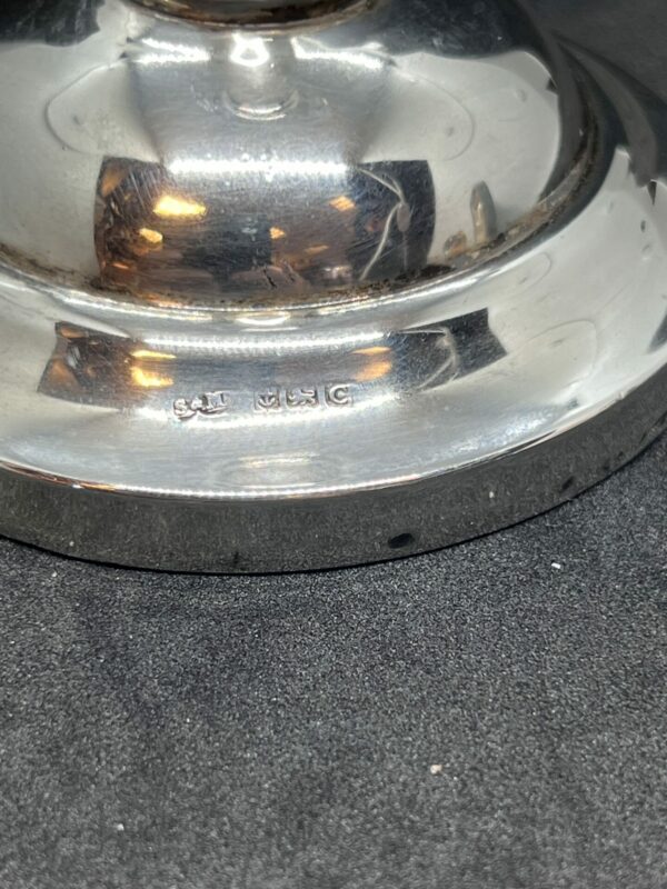 Sanders and mckenzie Birmingham silver candlestick - Image 3