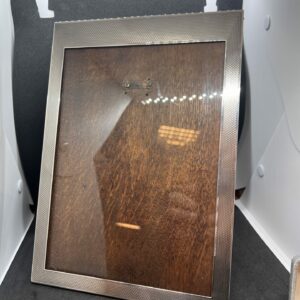 Large Charles Perry & co silver picture frame chester