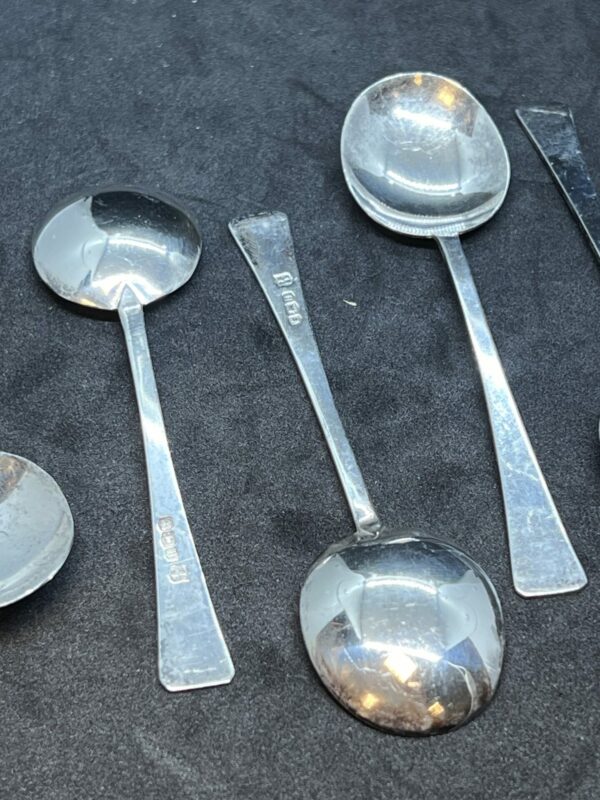 Thomas Bradbury 1944 silver spoons - Image 3