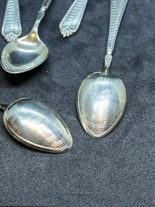 1953 aide brothers silver teaspoons - Image 3