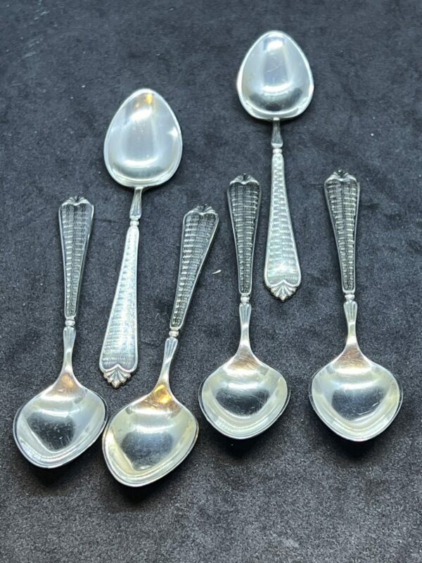 1953 aide brothers silver teaspoons - Image 5