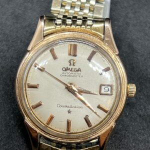 1960s 18ct gold omega constellation watch