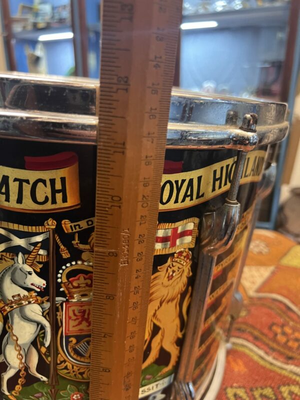1st battalion blackwatch the royal highlanders side drum - Image 10