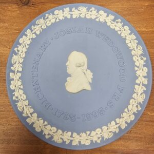 Wedgwood Bicentenary "Josiah Wedgwood" 1795-1995 Jasperware Plate / Tra