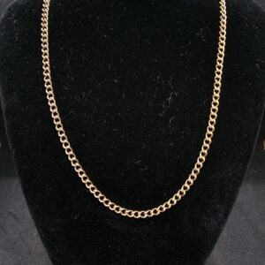 9ct Yellow Gold Curb Chain