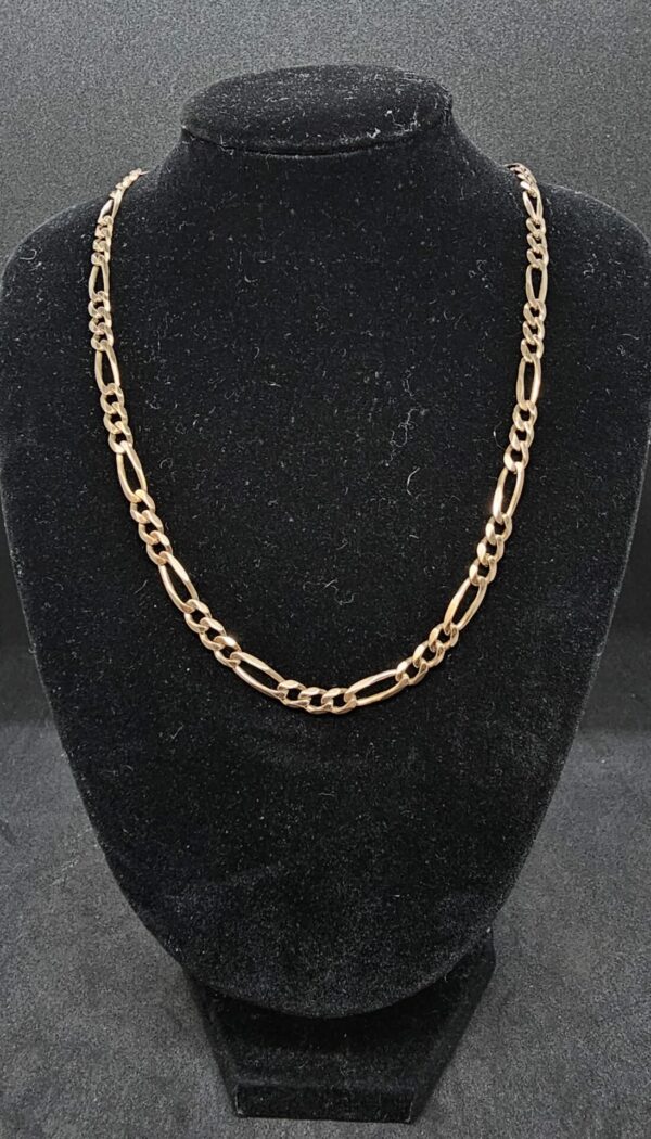 9ct Rose Gold Figaro Chain