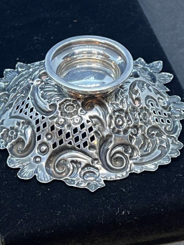 Horace Woodward & co silver Bon bon dish - Image 4