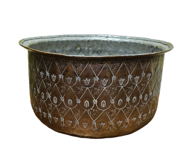 Tinned Copper Persian Bowl