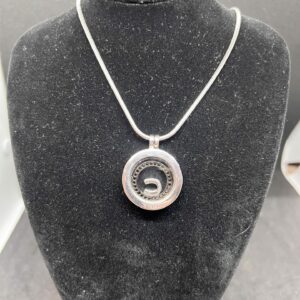 Life by vivara 925 silver necklace and charm locket