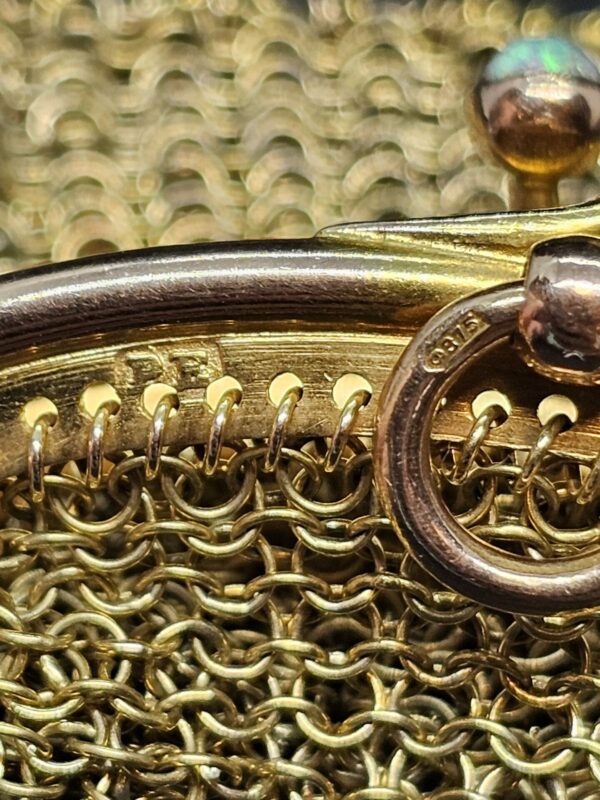 Paul Ettlinger 9ct Gold Mesh Purse - Image 6