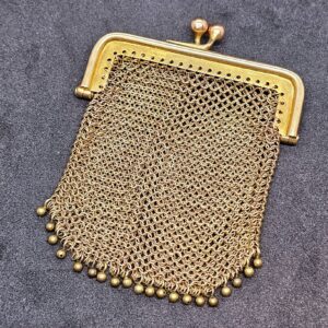 Solomon Blanckensee 9ct Gold Mesh Purse