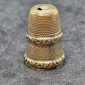9ct gold Thimble