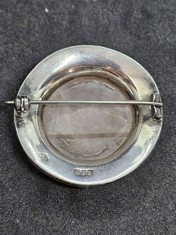 Robert Allison Rose Quartz Brooch - Image 3