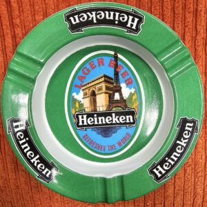 Retro Heineken ashtray