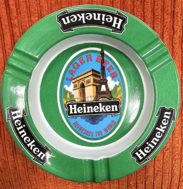 Retro Heineken ashtray