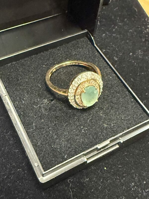 Grandidierite and diamond ladies ring - Image 5