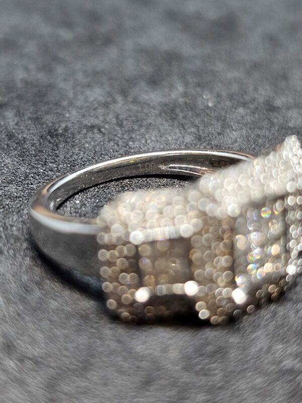 Diamond Cluster Dress Ring - Image 2