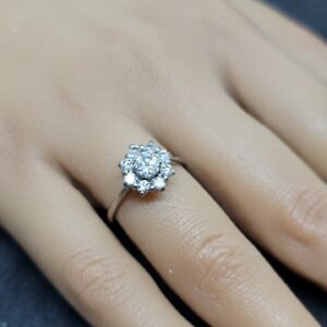 Daisy Set Diamond Ring