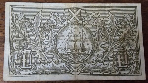 1955 Bank of Scotland £1 Banknote - Image 2