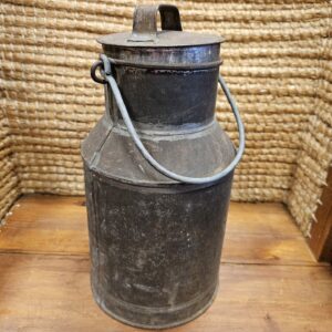 Vintage Tin Gallon Milk Churn