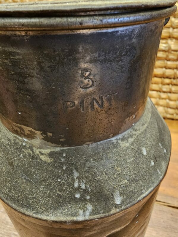 Vintage 3 Pint Milk Churn - Image 3