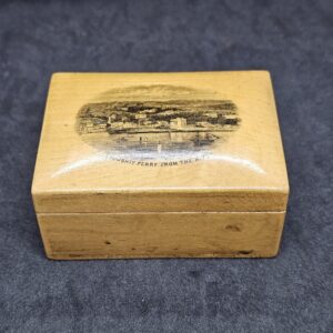 Mauchline Ware Trinket Box