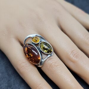Amber Organic Ring