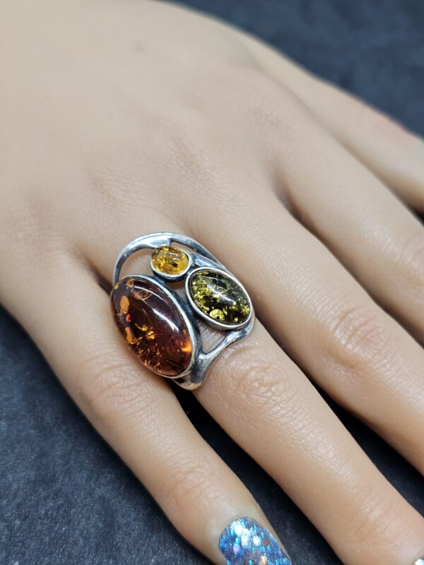 Amber Organic Ring