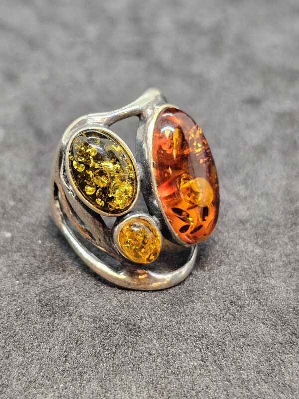 Amber Organic Ring - Image 2