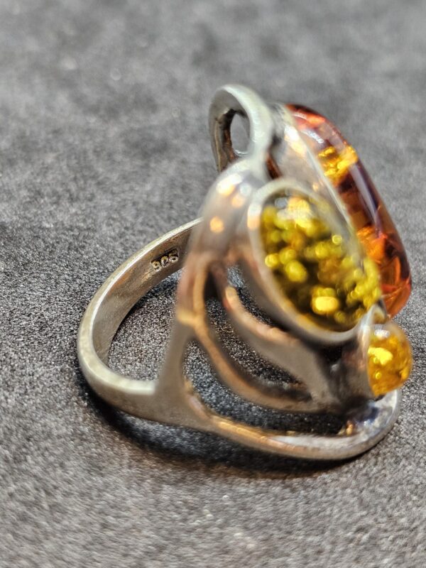 Amber Organic Ring - Image 3