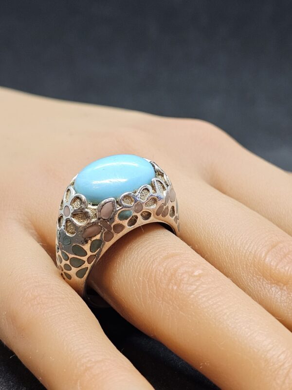 Turquoise Dress Ring