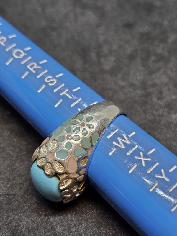 Turquoise Dress Ring - Image 5