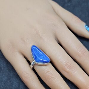 Lapis Lazuli Silver Ring