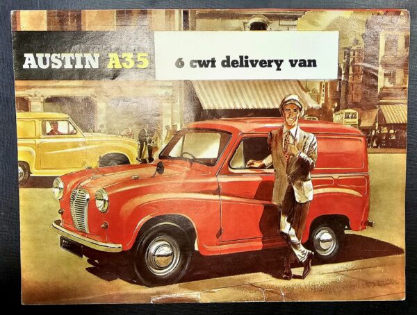 Austin A35 6 cwt delivery van Brochure