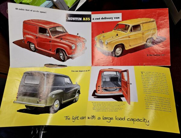 Austin A35 6 cwt delivery van Brochure - Image 2