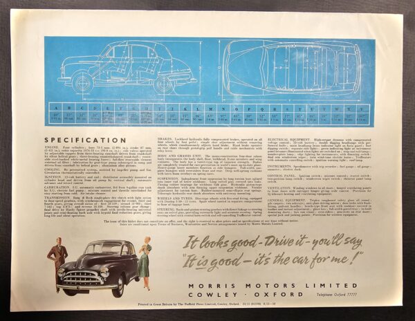 Morris Oxford Brochure - Image 2