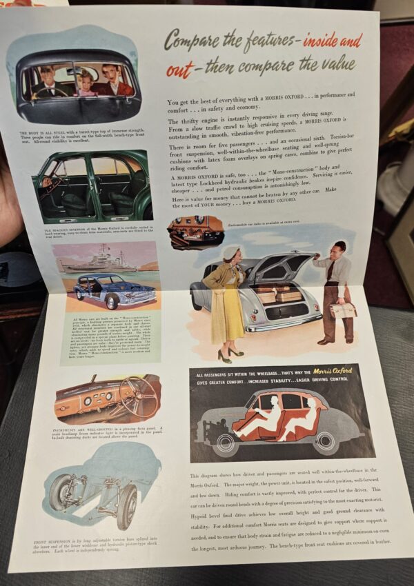 Morris Oxford Brochure - Image 3