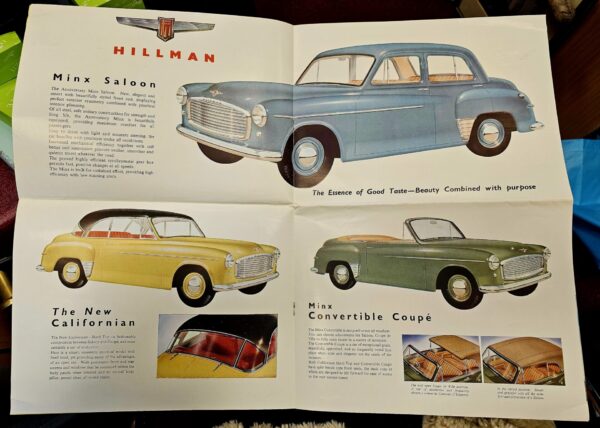 The Anniversary Hillman Minx Brochure - Image 5