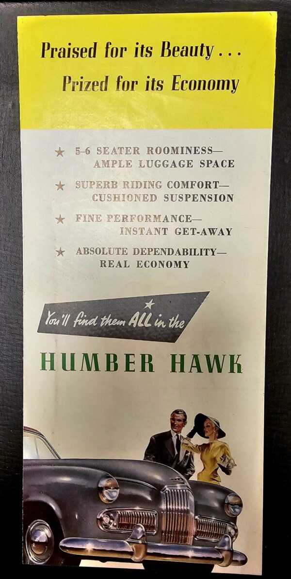 Humber Hawk Brochure