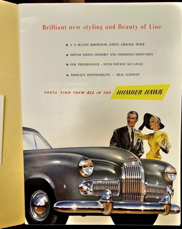 Humber Hawk Brochure - Image 2