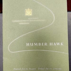 Humber Hawk Brochure